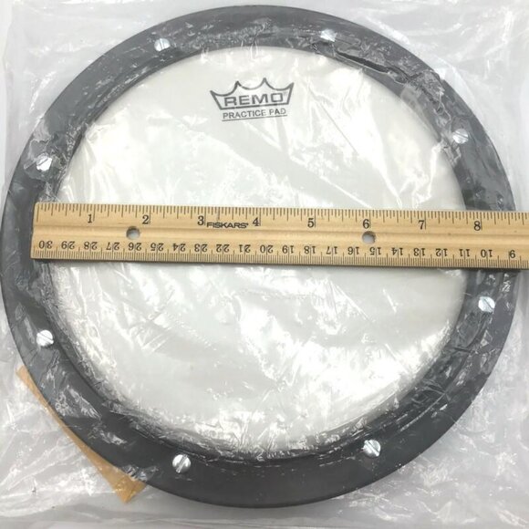Remo Drum Practice Pad 8" Tunable Ambassador Coated Drumming Playing Surface - Picture 2 of 5